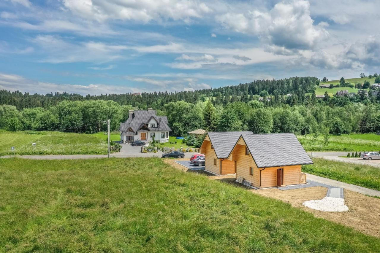 Domki z bali - pod termami Villa Szaflary Bagian luar foto